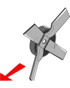 Knife cross