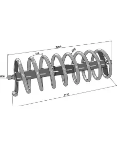 Spiral roller 3200 - r