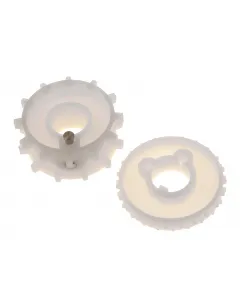 Combined sowing wheel