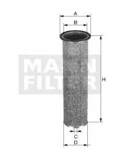 Air filter element (secondary element) CF 924