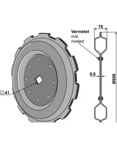 Roller Ring - Toothed