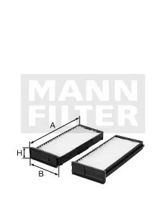Cabin filter element CU 23 000-2