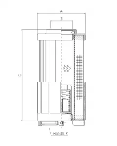 hydraulic filter WG259