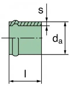 39 000 25 174 pipe socket, D = 132mm