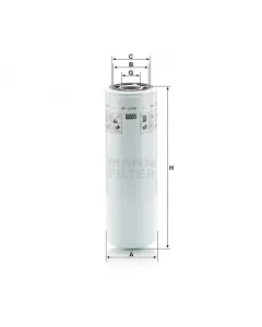 Spin-on filter WH 12 005