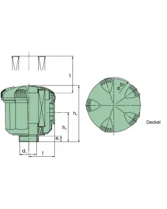 44 010 72 996 Filtro dell'aria (filtro di aspirazione Picolino)