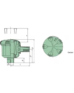 44 040 87 996 air filter (Picolino damper filter)