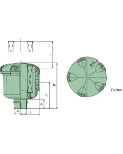 44 050 77 996 air filter (Picolino intake filter)
