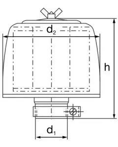 45 032 77 105 air filter (ventilation and ventilation NW52)