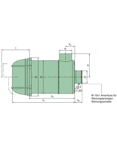 45 114 92 304 air filter (Piclon)
