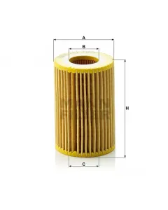 Liquid filter element (metal-free) HU 712/9 x
