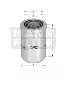 Air filter SpinOn W 10 010