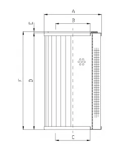 hydraulisch filter WG606
