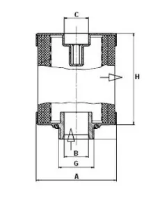 Air oil separator LE 2011