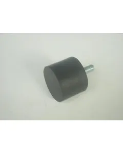 Vibration-absorbing metal buffers
