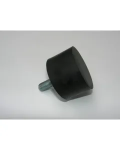 Vibration-absorbing metal buffers