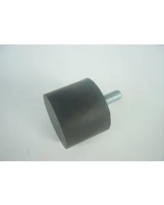 Vibration-absorbing metal buffers