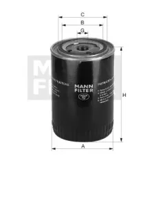 Oil filter SpinOn W 940/91