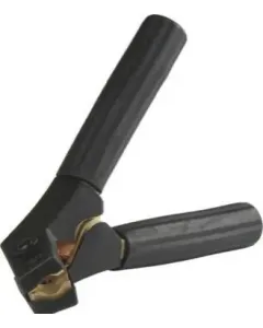 Battery charging clamp