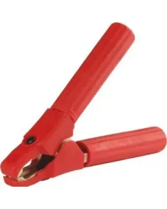 Battery charging clamp