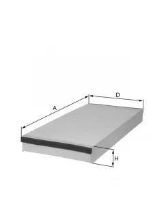 cabin filter element HC7081