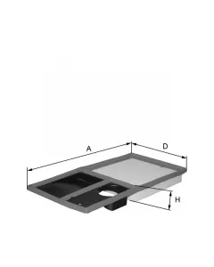 Luftfilterelement HP2242