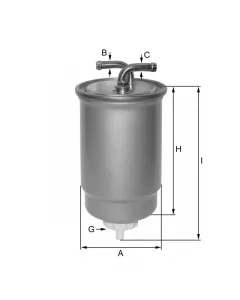 In-Line Fuel Filter (Inline) ZP05/3F