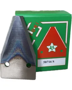 Sickle section mower blade