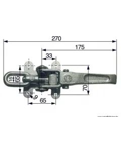 Eccentric lock