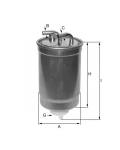 Filtr paliwa rzędowy (rzędowy) ZP8033FM