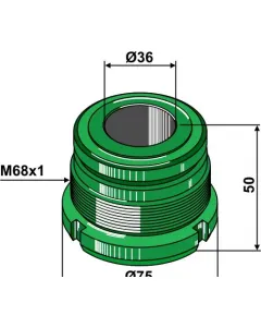 Screw cap for cylinder