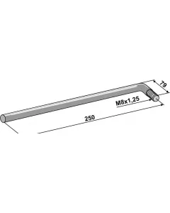 indicator rod