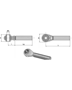 spindle M 24 x 2.5 m