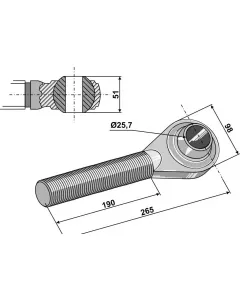 Spindle right - Cat