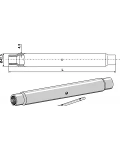 clamping sleeve M 30 x 3,
