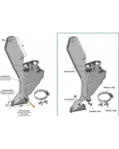 Seed coulter - left version