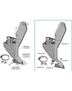 Seed coulter - right version