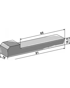 Nose wedge