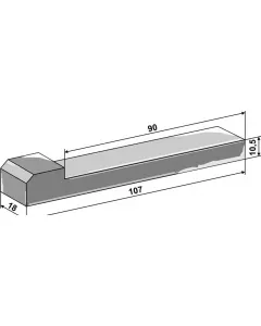 Nose wedge