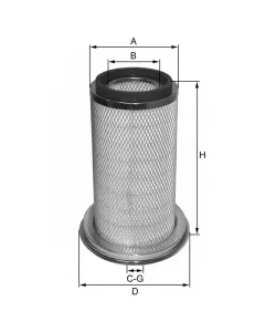 elemento filtro aria HP726