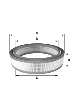 Luftfilterelement HPU797