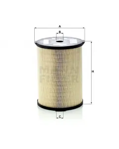 Fluid filter cartridge PFU 19 226 x