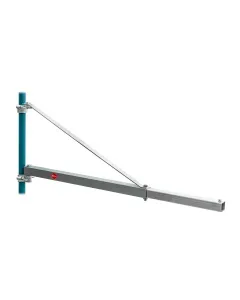 Cable winch booms