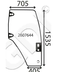 Door window