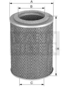 Liquid filter element H 12 105 x