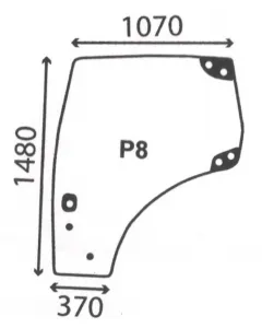 Door window