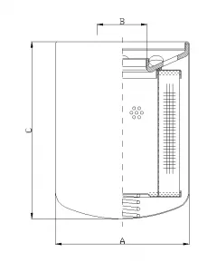 A152G25 Change filter spinon