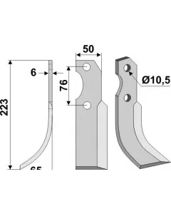 Milling blade
