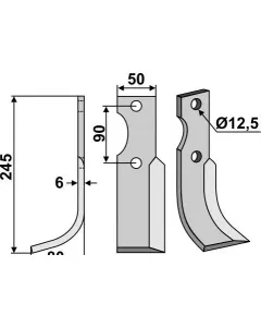 Milling blade