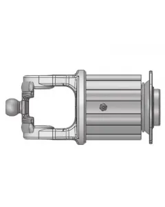 Star ratchet coupling